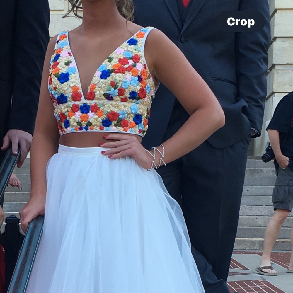 Sherri Hill two piece dress